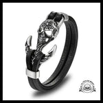 Bracelet Ancre (Cuir)