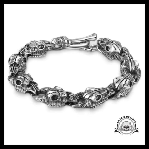 Bracelet Bélier (Argent)