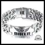 Bracelet Biker Homme (Acier)