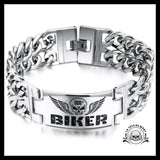Bracelet Biker Homme (Acier)