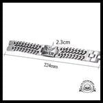 Bracelet Biker Homme (Acier)