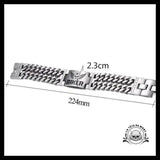 Bracelet Biker Homme (Acier)