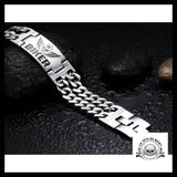 Bracelet Biker Homme (Acier)