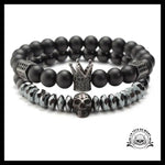 Bracelet Avec Couronne (Perles)