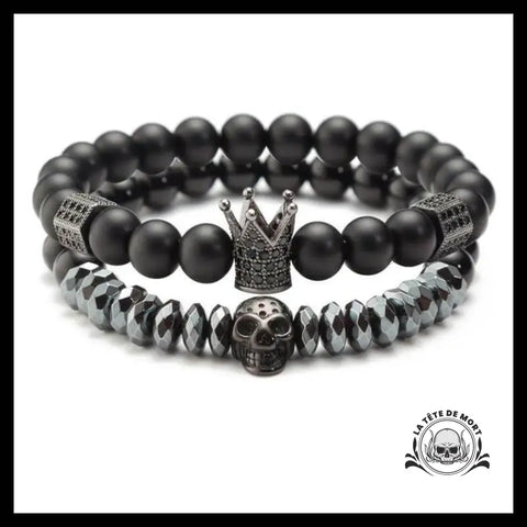 Bracelet Avec Couronne (Perles)