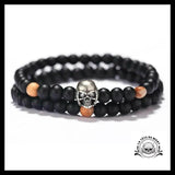 Bracelet Crâne Maudit (Perles)