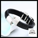Bracelet Crâne Mexicain (Cuir)