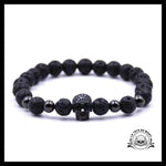 Bracelet Crâne Or (Perles)