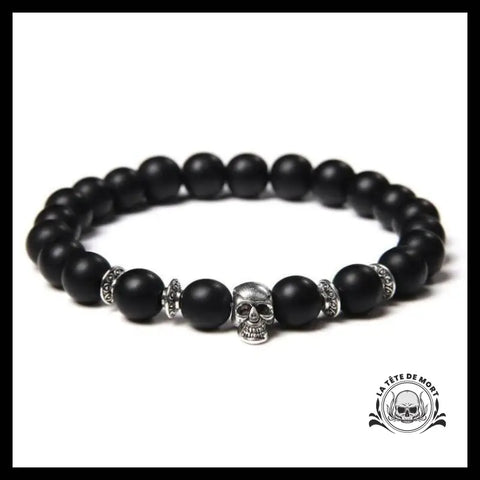 Bracelet Crâne Punk (Perles)