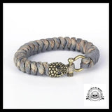 Bracelet Crâne Reptile (Paracorde)
