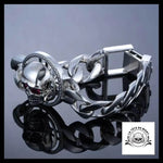 Bracelet Crâne Rock (Argent)