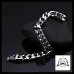 Bracelet Croix de Malte (Acier)