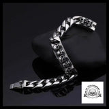Bracelet Croix de Malte (Acier)
