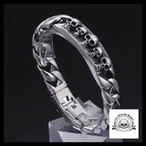 Bracelet Croix de Malte (Acier)