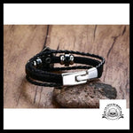 Bracelet Faucheuse (Cuir)