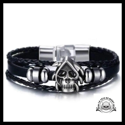 Bracelet Faucheuse (Cuir)