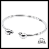 Bracelet Homme Tête de Mort Luxe (Argent)