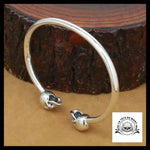 Bracelet Homme Tête de Mort Luxe (Argent)