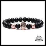 Bracelet Homme Tête de Mort (Perles)