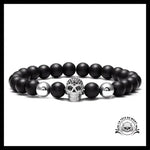 Bracelet Homme Tête de Mort (Perles)
