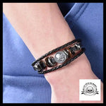 Bracelet Motard (Cuir)