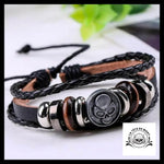Bracelet Motard (Cuir)
