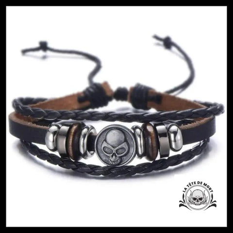 Bracelet Motard (Cuir)