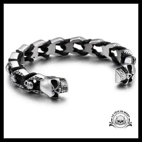Bracelet Motard Homme (Acier)