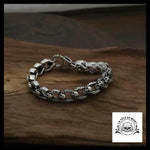 Bracelet Punk Femme (Argent)