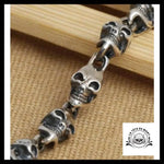 Bracelet Punk Homme (Argent)