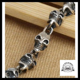 Bracelet Punk Homme (Argent)