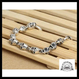 Bracelet Punk Homme (Argent)