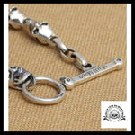 Bracelet Punk Homme (Argent)