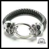 Bracelet Rock (Cuir)