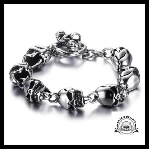 Bracelet Rock Homme (Acier)