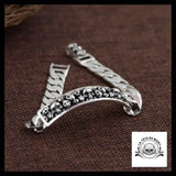 Bracelet Skull Homme (Argent)