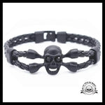 Bracelet Squelette (Cuir)