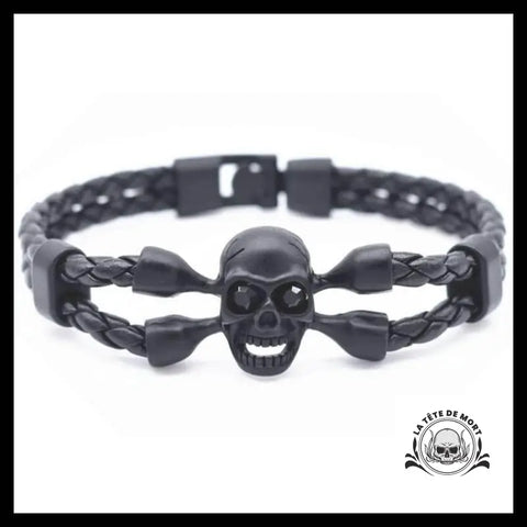 Bracelet Squelette (Cuir)