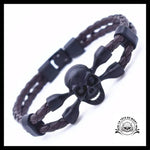 Bracelet Squelette (Cuir)
