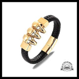 Bracelet Tête de Mort 3 Singes