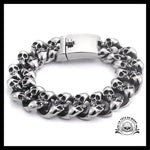 Bracelet Tête de Mort (Acier)