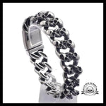 Bracelet Tête de Mort (Acier)