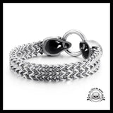 Bracelet Tête de Mort âmes Damnées