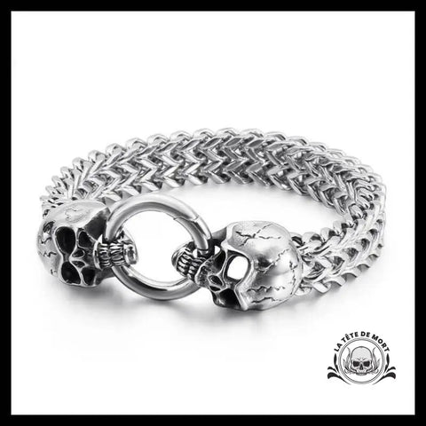 Bracelet Tête de Mort âmes Damnées