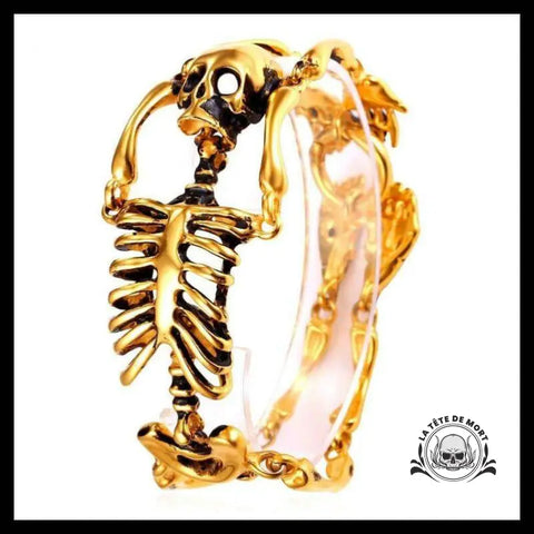 Bracelet Tête de Mort Anatomie