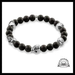 Bracelet Tête de Mort en Argent