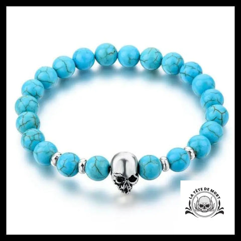 Bracelet Tête de Mort Brisée