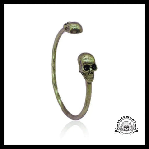 Bracelet Tête de Mort Bronze