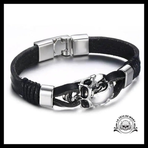 Bracelet Tête de Mort Cannibale
