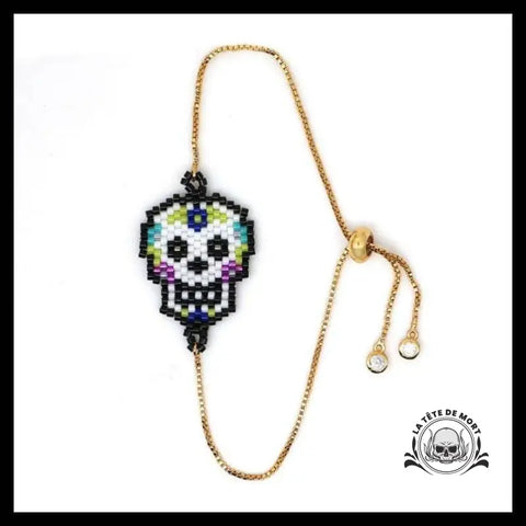 Bracelet Tête de Mort Cartoon